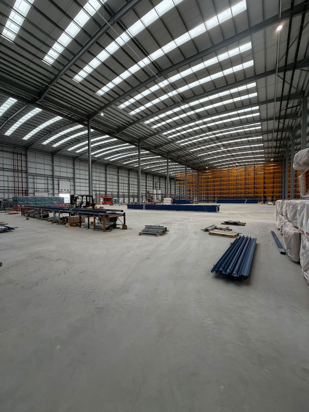 Warehouse floor